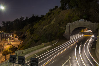Los Angeles Time-Lapse Arroyo Seco Tunnels