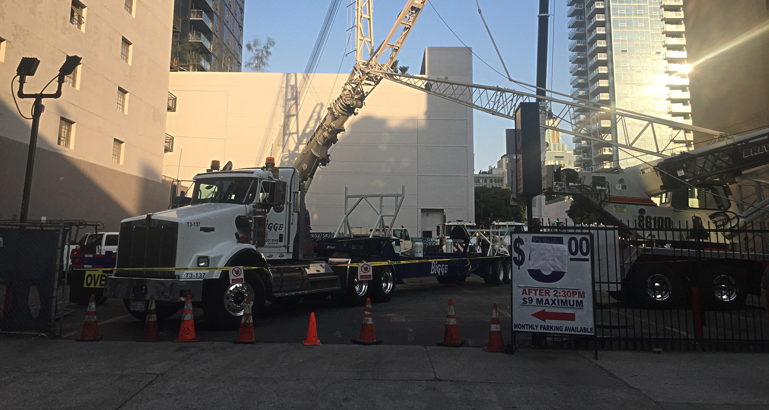 Downtown Los Angeles Under Construction