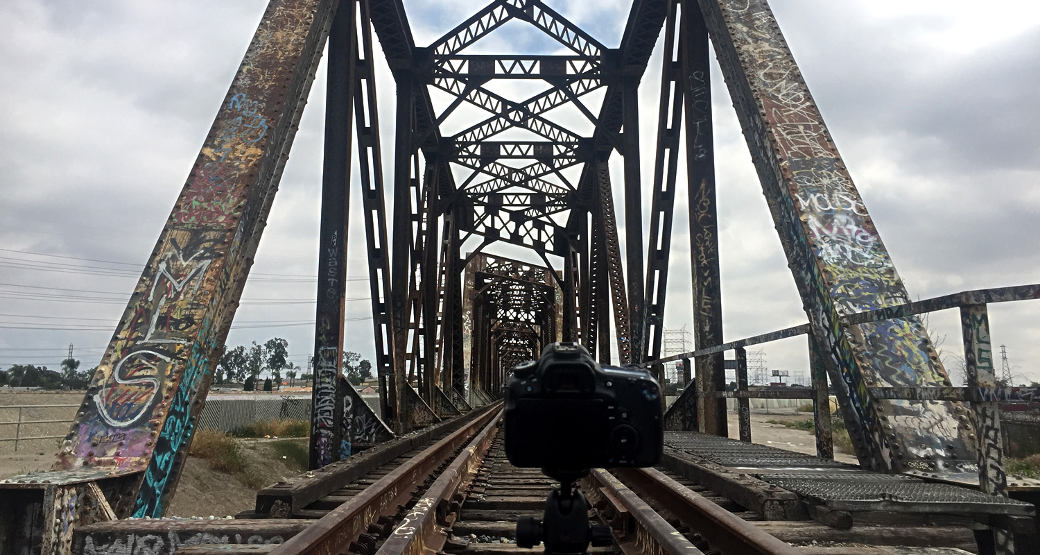 Los Angeles Time-Lapse South Gate Bridge